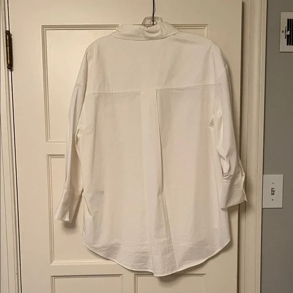 Anine Bing Mika Shirt - White - Picture 2 of 9